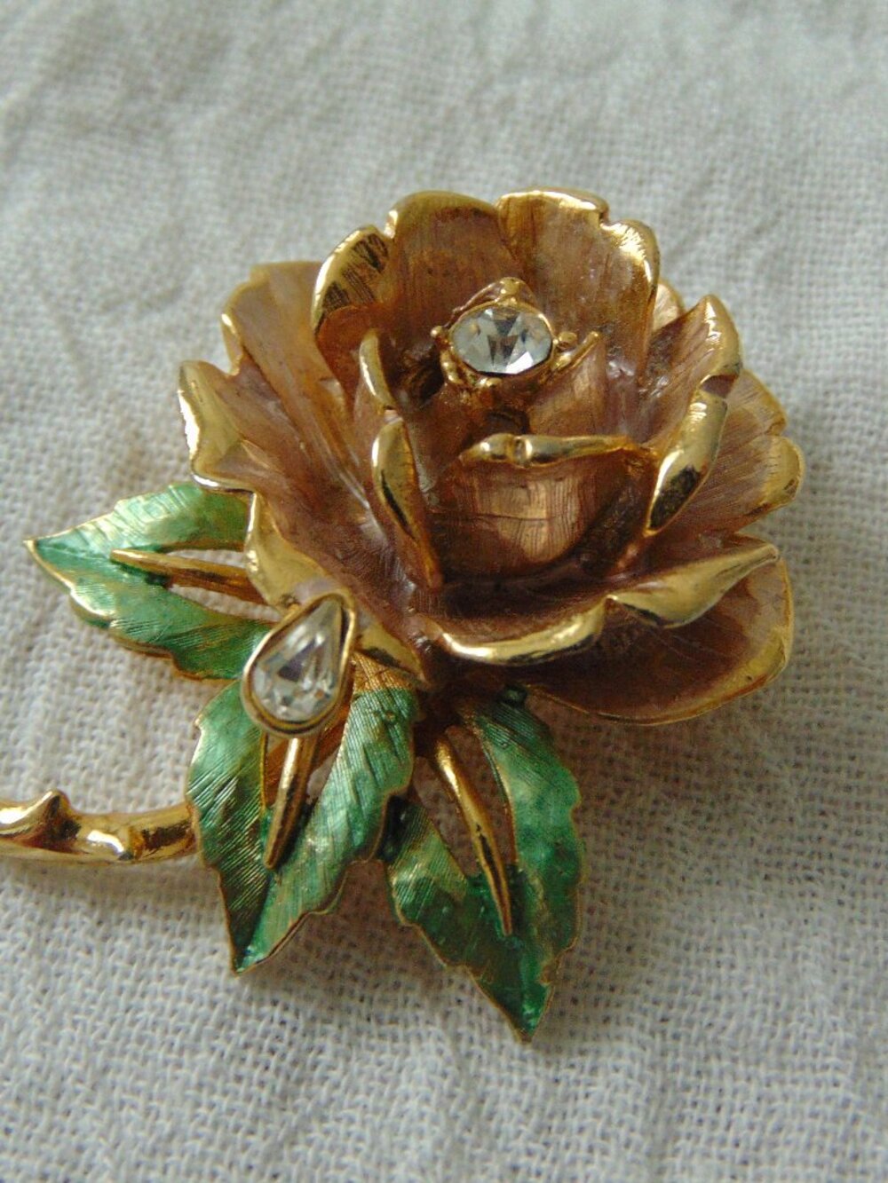 1997 R.J.Graziano "Englands Rose" brooch